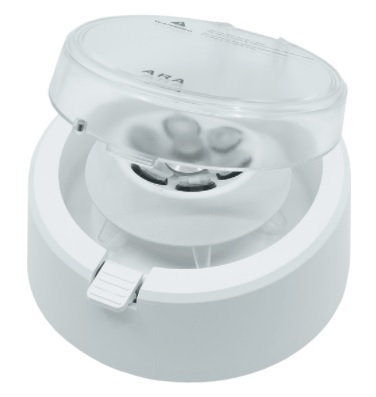 PROMO-M6 / M6-RC, Microcentrifuge with AC adaptor or rechargeable Li-Battery rotor (110/220V, 50/60Hz) - With 1.5/ 2.0 mL fixed angle rotor (1 EA)- and PCR strip rotor (1 EA)