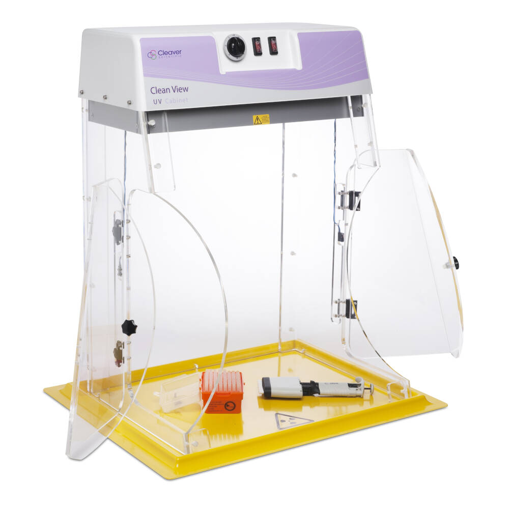 PROMO-UV sterilisation cabinet with timer, four UV lights, white light, CSR-TY4 Tray - 230V