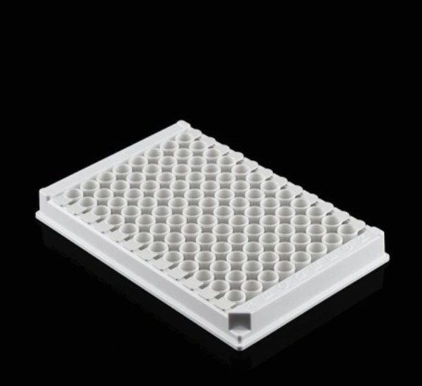 96 Well ELISA Plate, Detachable, High Binding, Clear